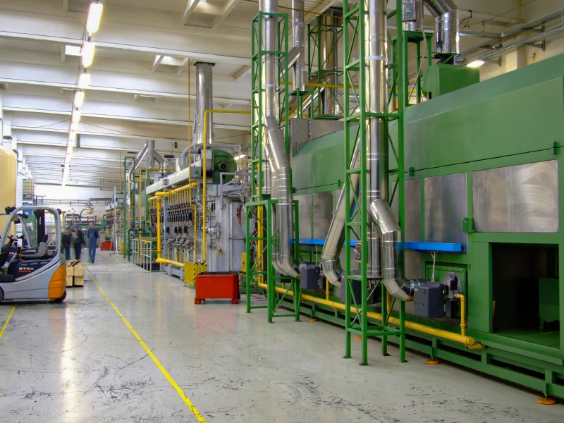 Blick in einen Maschinenraum