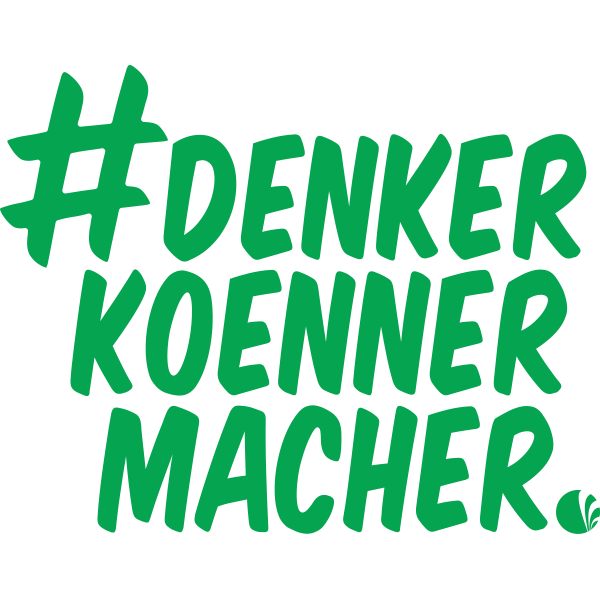 Das Logo der Arbeitgebermarke #DenkerKoennerMacher