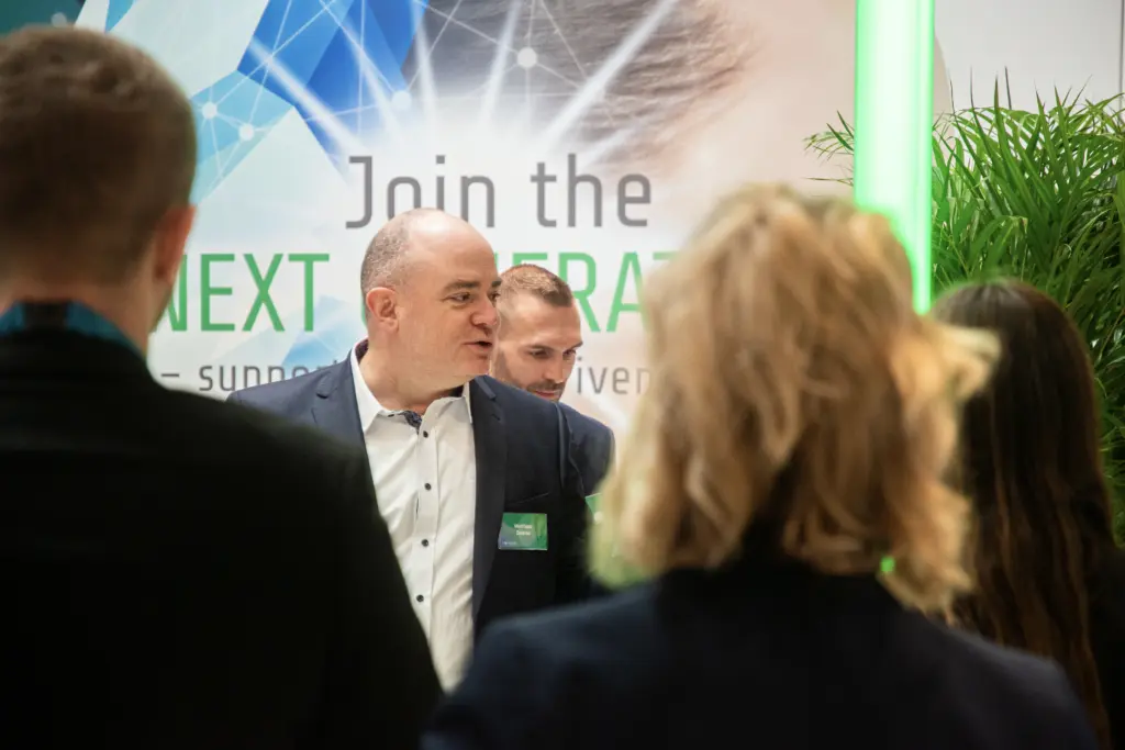 domeba als Aussteller auf der Messe A+A in Düsseldorf 2025.