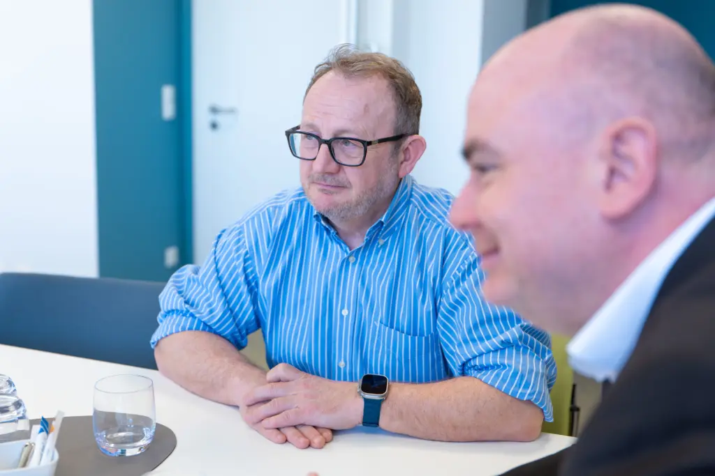 Dr. Robert Daubner, CRO domeba and Matthias Domes, CEO domeba