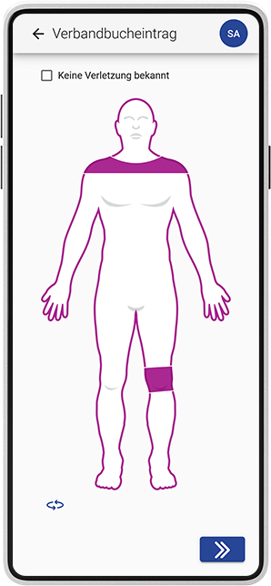 domeba App: Verbandbuch