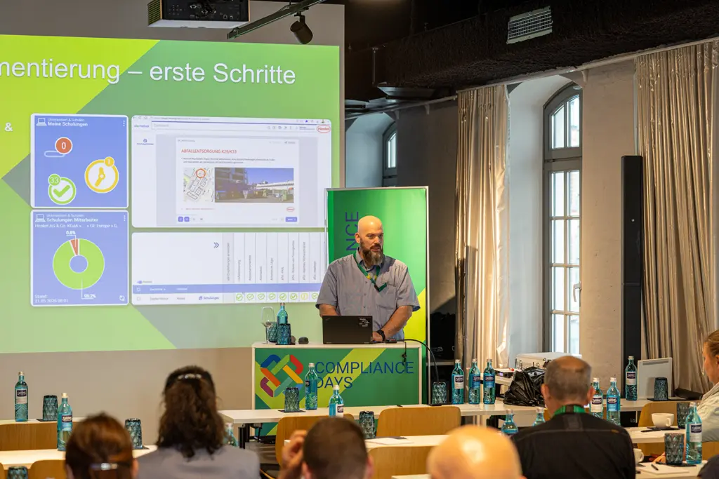 Best-Practice-Vortrag von Henkel AG & Co. KGaA auf den Compliance Days 2026 in Hamburg
